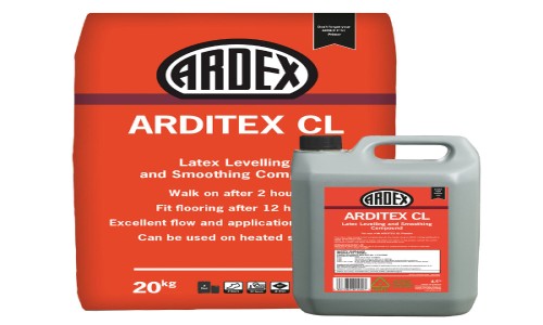 Arditex CL Screed Latex Powder and Liquid