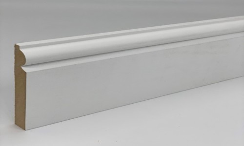 4" Pre-primed Torus Skirting per m
