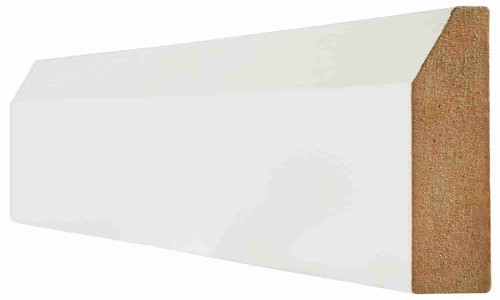 7" Pre-primed Chamfered Edge Skirting per m