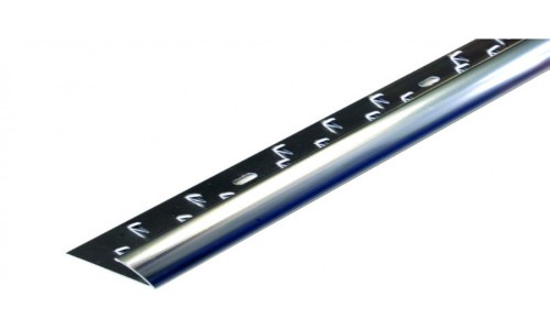 Standard Silver Single Carpet Bar 0.9m
