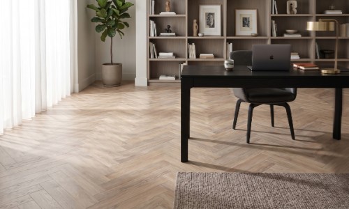 Aqua Charred Grey Herringbone 5mm SPC