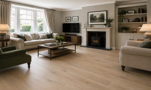 Aqua Deluxe Rustic Almond 5mm SPC.