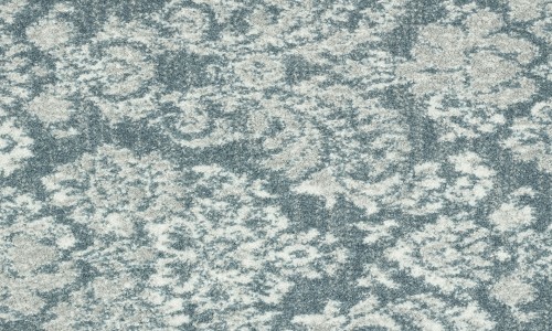 StainSafe Traditional Trapani Floral Sapphire Carpet Tile