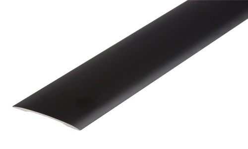 Self Adhesive Euro Cover Strip Matt Black 2.7m