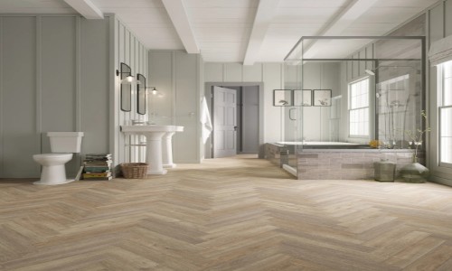 European Oak Studio Designs Herringbone 164 2.5mm LVT Flooring