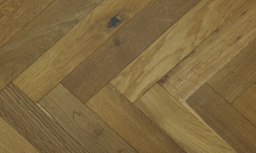 Smoked Herringbone Engineered Wood Flooring