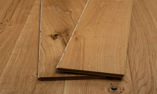 Deep Brushed Handscraped Natural Engineered Wood Flooring