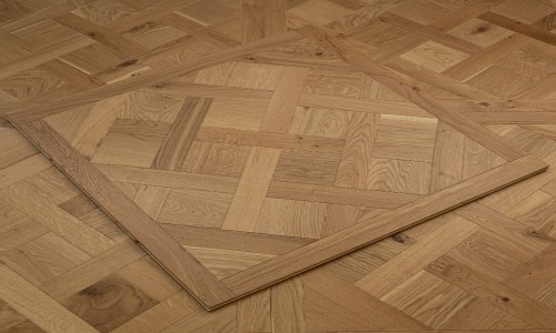 Versaille Panels Natural Brushed Lacquered Engineered Wood Flooring