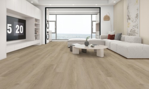 Aqua Deluxe Sanded Taupe SPC Flooring