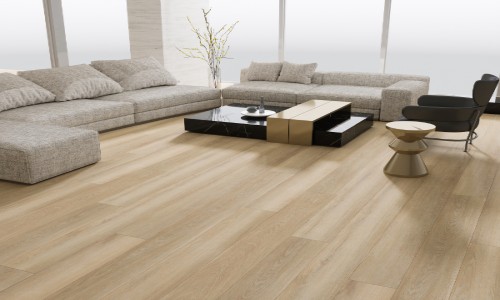 Blonde Oak Large Plank Studio Designs 2.5mm LVT Flooring