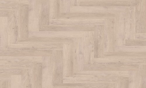 Ivory White Herringbone Studio Designs 2.5mm LVT Flooring