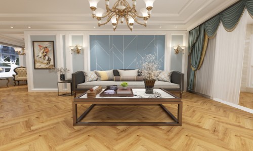 Fascino Rustic Hearth Oak Herringbone LVT Flooring