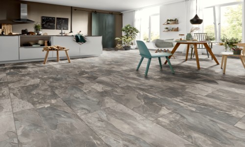 Stoneguard Mountain Slate Tile 8mm Laminate Flooring