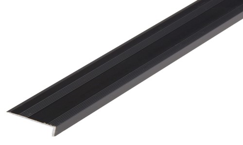 Self Adhesive 9mm Nosing Matt Black 2.7m