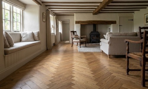 OakForm Herringbone Classic Honey