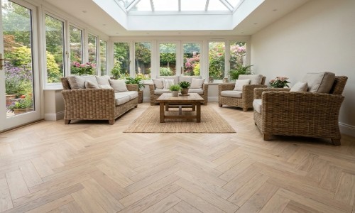 OakForm Herringbone Classic Sandy