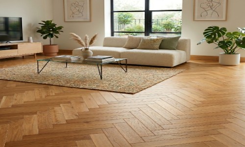 OakForm Herringbone Classic Manor Smoked