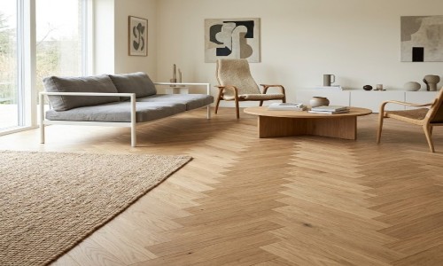 OakForm Herringbone Classic Nimbus