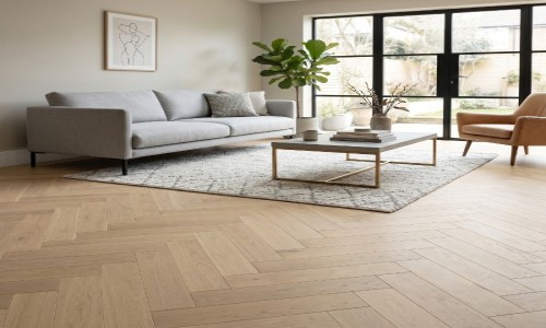 OakLine Herringbone Origin Honey Oak
