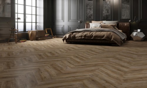 Smokey Bay Studio Designs Herringbone 164 2.5mm LVT Flooring