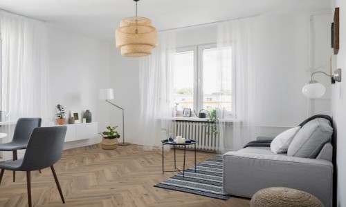 Aqua Deluxe Smoky Bay Herringbone 5mm SPC Flooring