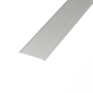 Brushed Aluminium (SA70) Cover Strip 2.7m